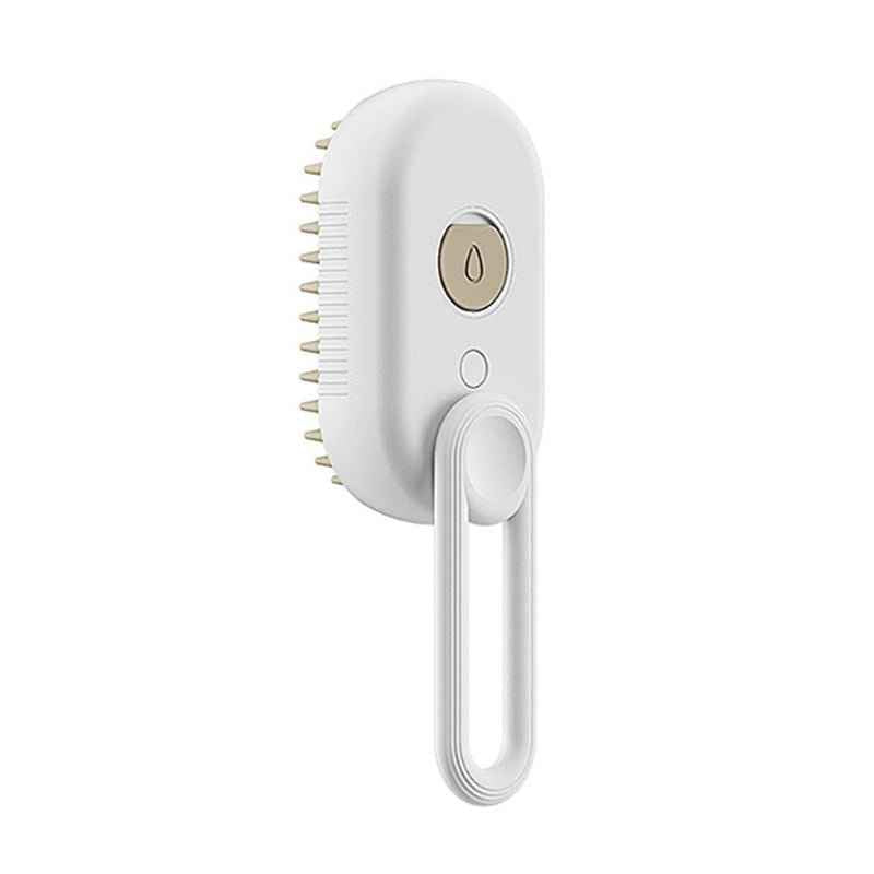 3-in-1 Steam Pet Grooming Brush – Electric Spray Hair Comb