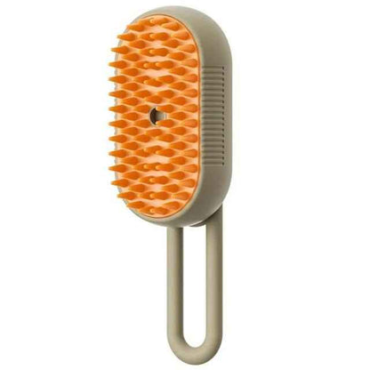 3-in-1 Steam Pet Grooming Brush – Electric Spray Hair Comb