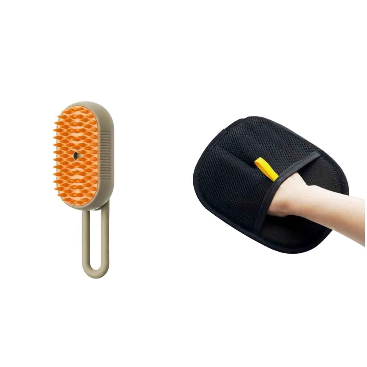 3-in-1 Steam Pet Grooming Brush – Electric Spray Hair Comb