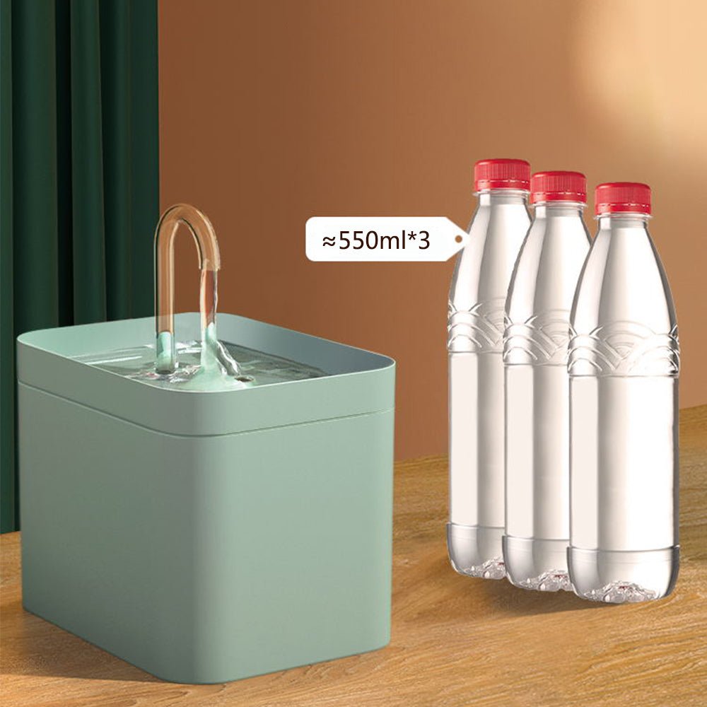 Automatic Cat Water Fountain – 1.5L Filter Pet Dispenser - Dulypets