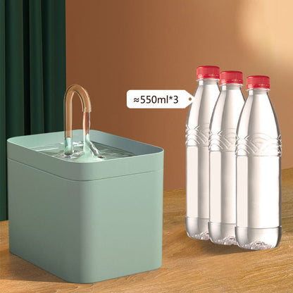 Automatic Cat Water Fountain – 1.5L Filter Pet Dispenser - Dulypets