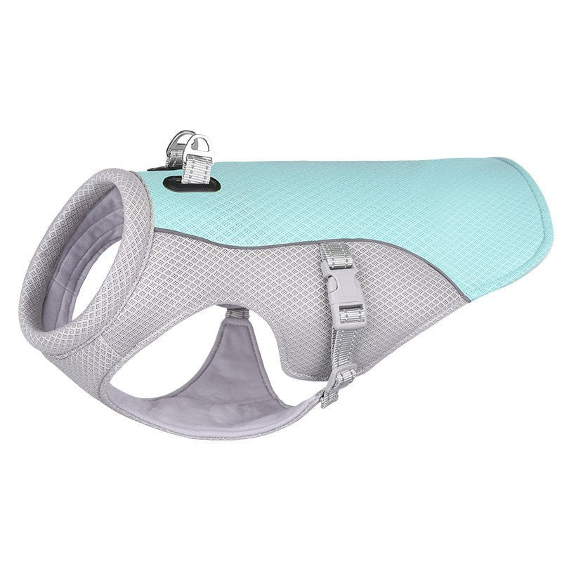 Dog Cooling Vest – Breathable Summer Heat Protection Jacket - Dulypets