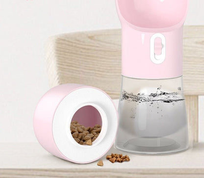 Portable Dog Water Bottle – Travel Pet Feeder & Dispenser - Dulypets