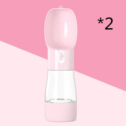 Portable Dog Water Bottle – Travel Pet Feeder & Dispenser - Dulypets