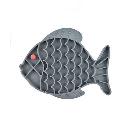 Silicone Slow Feeder Dog Bowl – Anti Choking Pet Lick Mat - Dulypets