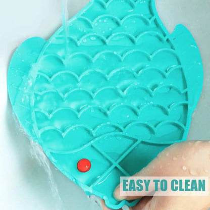 Silicone Slow Feeder Dog Bowl – Anti Choking Pet Lick Mat - Dulypets