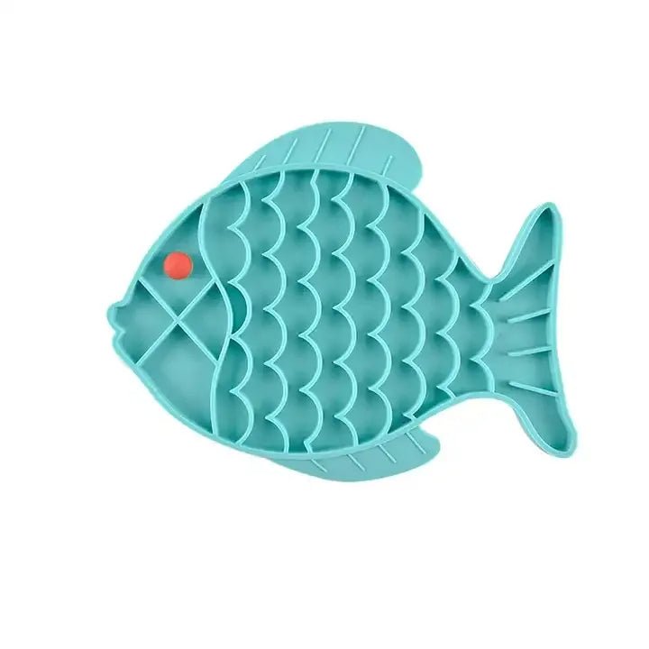 Silicone Slow Feeder Dog Bowl – Anti Choking Pet Lick Mat - Dulypets