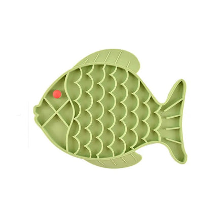 Silicone Slow Feeder Dog Bowl – Anti Choking Pet Lick Mat - Dulypets