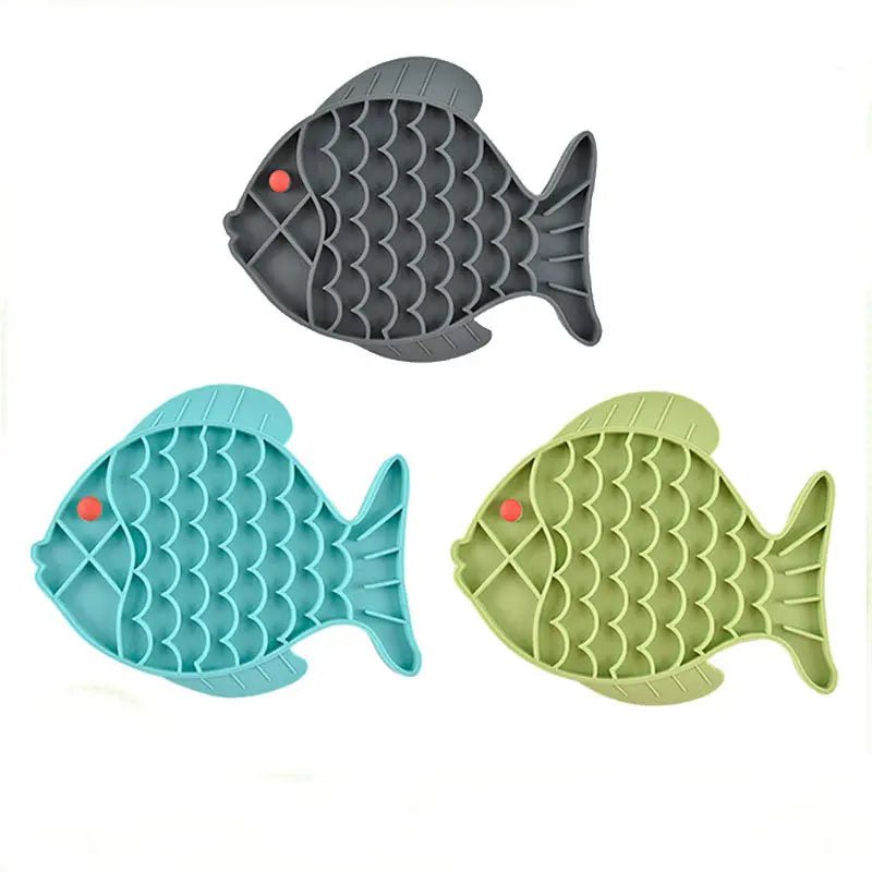 Silicone Slow Feeder Dog Bowl – Anti Choking Pet Lick Mat - Dulypets